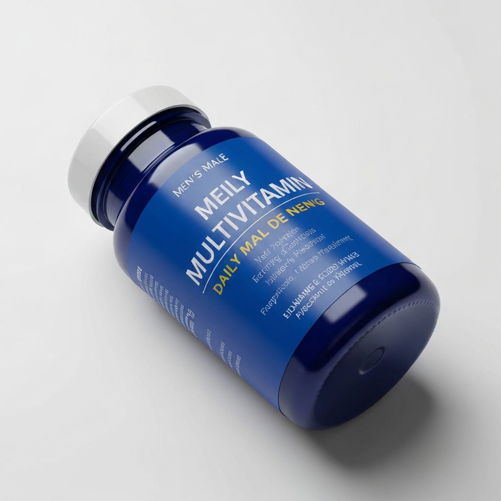 Men's daily vitamin complex supplement