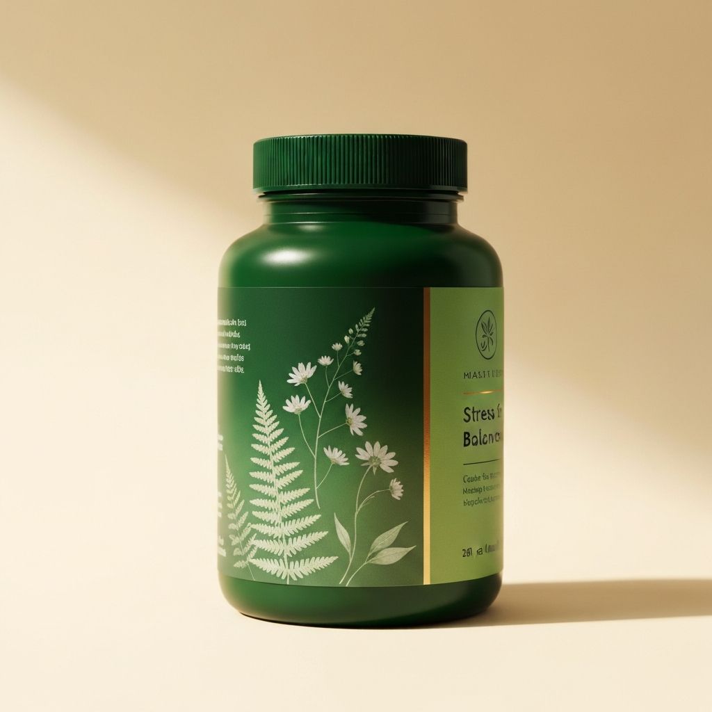 Men's lifestyle stress balance formula