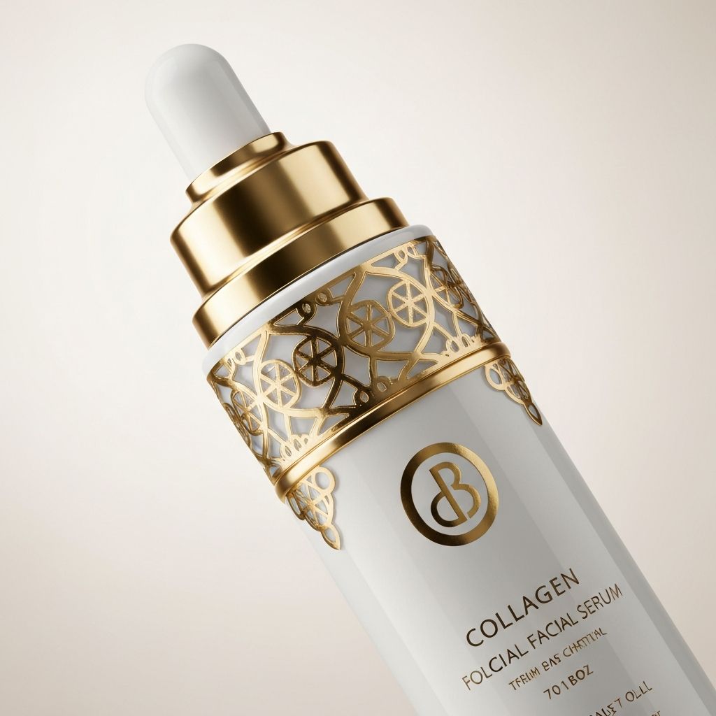 Women's collagen facial serum